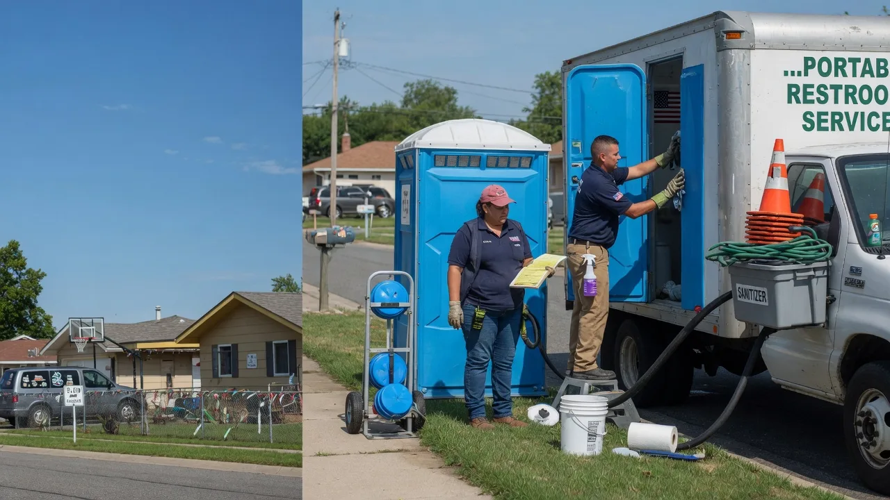 Portable Toilet Rental in Eaton Rapids, MI near me